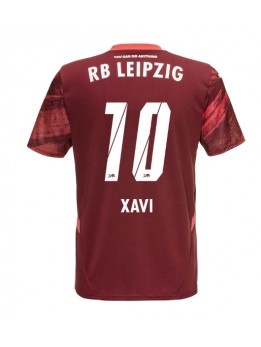 Muži Futbalové oblečenie RB Leipzig Xavi Simons #10 2024-25 Krátky Rukáv - Preč